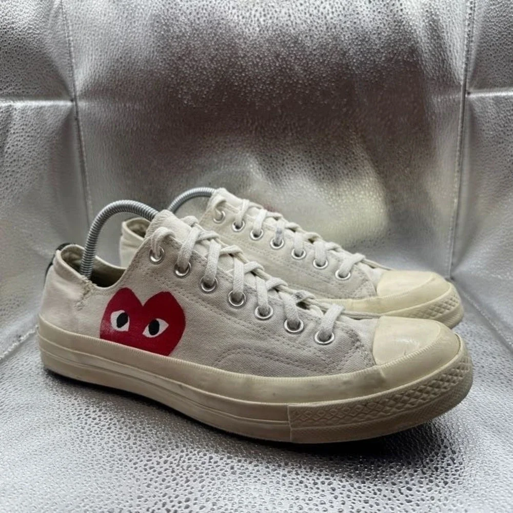 Size M10/W12 Converse‎ Chuck 70 Comme des Garçons Unisex Off White Sneakers